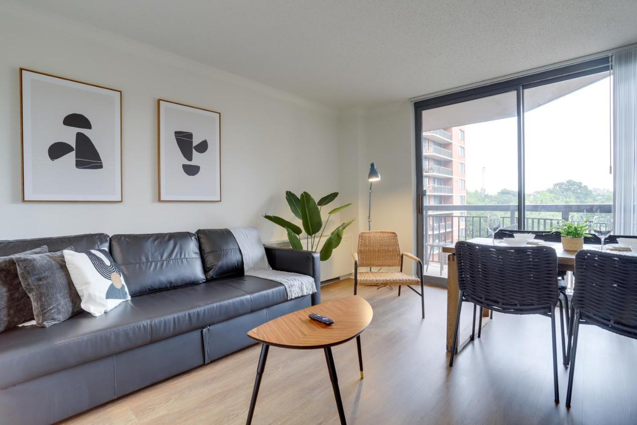 Modern & Charming Apt With Rooftop @Pentagon City Arlington Bagian luar foto