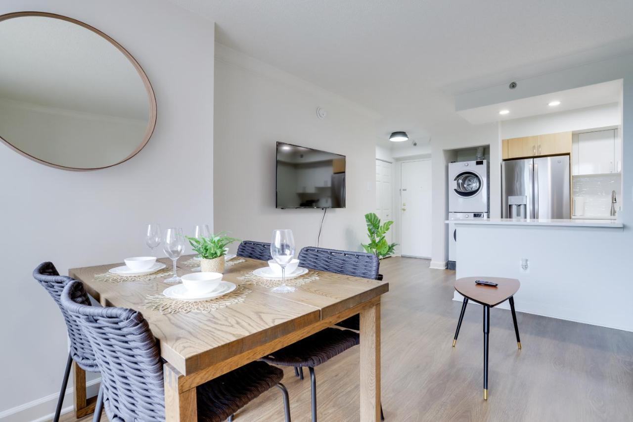 Modern & Charming Apt With Rooftop @Pentagon City Arlington Bagian luar foto